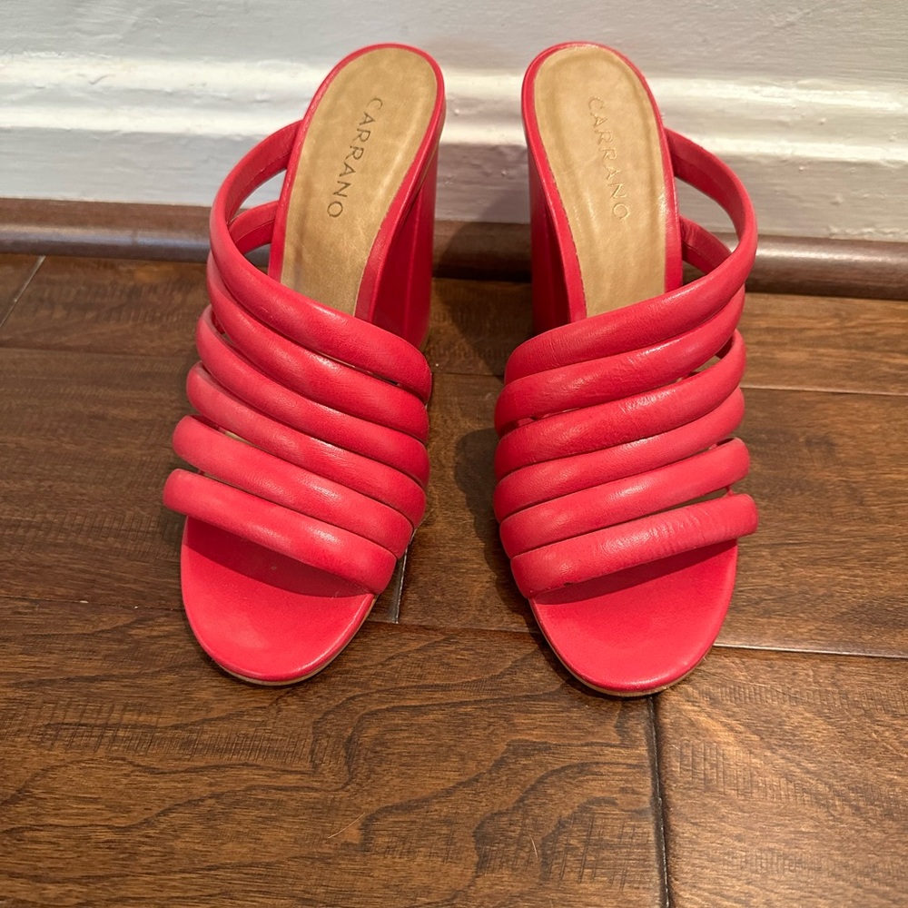 Carrano Pink Block Heel